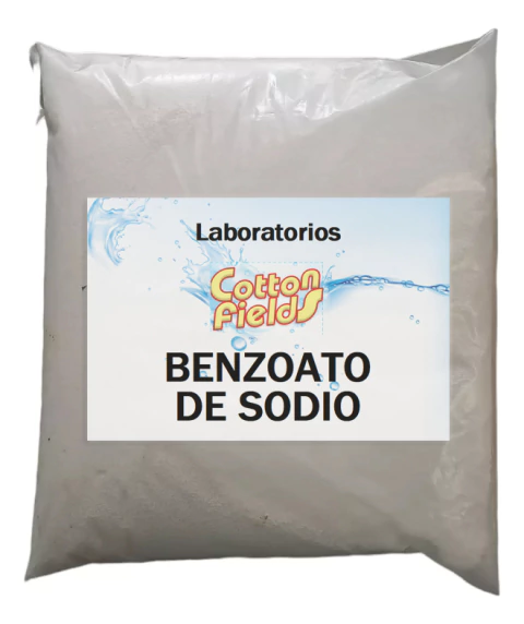 Benzoato De Sodio X 500g. Grado Alimenticio Puro 100%