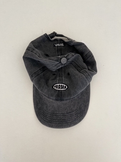 Gorra Ovalo negro washed - comprar online