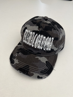 Gorra camo gotica