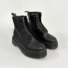 Coturno Zíper Preto - comprar online