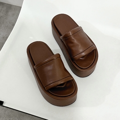 TAMANCO PLATAFORMA CHOCOLATE - comprar online