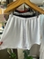 Short crepe branco na internet