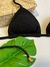 Bíquini cortininha marquinha textura preto - comprar online