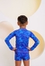 Conjunto infantil 2 peças tubarão azul - comprar online