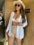 Short crepe branco - Fabi Rocha Boutique