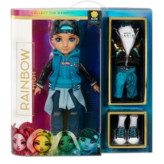 Muñeca Con Ropitas Rainbow High Fashion River Kendall Serie 2