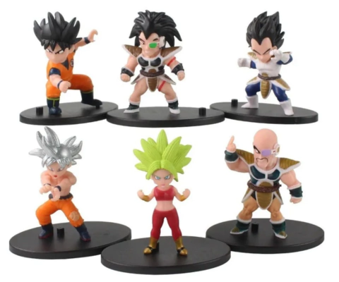 Dragon Ball Figura 8 cm - Coleccionables - Set n°2