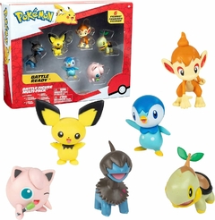 Pokemon 2469 - Battle Figure Set x6