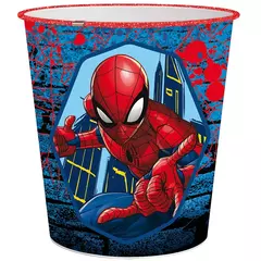 Bazar Spiderman 1396 Papelera 22x21 Cesto Basura