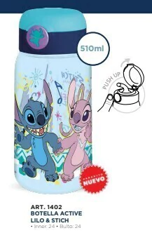 Bazar Lilo y Stitch 1402 Botella 510ml Active en internet