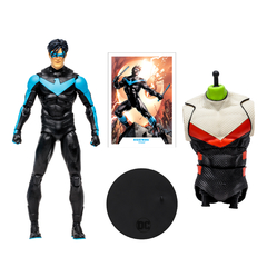 Figura Muñeco Accion Batman McFarlane - DC Multiverse 18 cm - Titans Nightwing 15646 Coleccionalos para formar a bestia - All4Toys