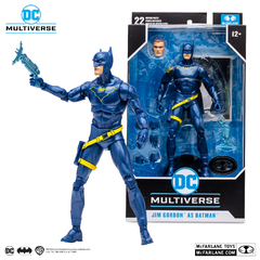 Figura Muñeco Accion Batman McFarlane - Jim Gordon as Batman (Batman: Endgame) Platinum Edition 17028 17015