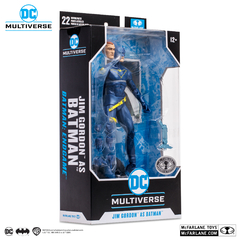 Figura Muñeco Accion Batman McFarlane - Jim Gordon as Batman (Batman: Endgame) Platinum Edition 17028 17015 en internet