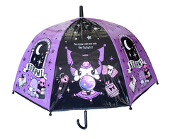 Combo Paraguas y Piloto Lluvia niños Impermeable Plastico Kuromi - All4Toys