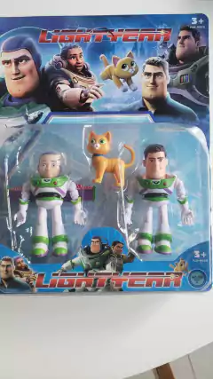 Buzz Lightyear Muñeco Blister x2 personajes + Sox