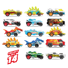 Bladez Toys 35293 Hot Wheels 1:64 Pull Back