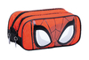 Portalapiz Cartuchera Wabro Doble 38258 Spiderman Mask