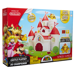 Mario Bros 40460 - Playset 37cm Castillo Reino Champignon en internet