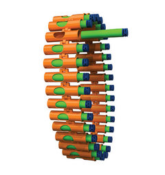 Armas Dart Zone 61074 - Gatling V-Twin Motorizado 53cm 30tiros Automatico Giratorio - tienda online