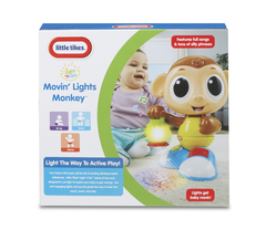 Little Tikes 640933 - Monito Bailarin 30cm con Luz, canciones y frases