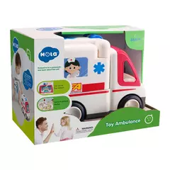 Hola Baby 65213 Playset Ambulancia Luz y Musica - Juguete bebé