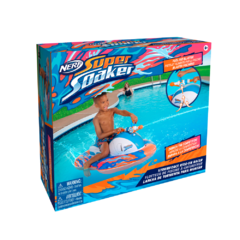 NERF 66210 Juego Agua Moto Inflable con Pistola - comprar online