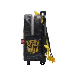 Mochila Escolar Jardin Wabro 66461 Transformers Carro 12" Gamer Optimus/Bumblebee