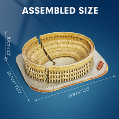 Cubic Fun Rompe 3D 67341 National Geographic El Coliseo Romano 131 Piezas en internet