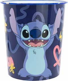 Bazar Lilo y Stitch 1395 Papelera 22x21 Cesto Basura - comprar online