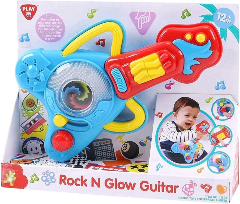 Play GO 1346 - Guitarra Rock c/luz y sonido