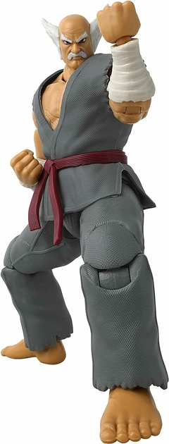 Figura Articulada Bandai Tekken 17cm - 40672 Heihachi Mishima Game Dimensions