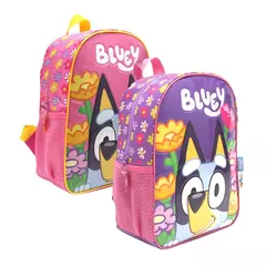 Mochila 72402 Bluey Espalda 12" Flowers