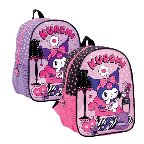 Mochila 74250 Kuromi Espalda 12" Chill