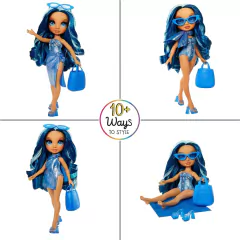 Rainbow High 120377 Muñeca Serie Swim & Style Fashion Skyler - All4Toys