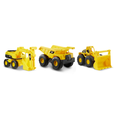 CAT Vehiculo 19cm Mini Tripulacion Pack x3 82293 - All4Toys