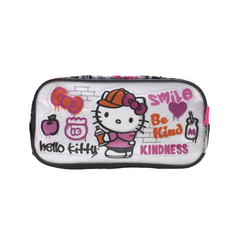 Portalapiz Cartuchera Doble Escolar 88128 Hello Kitty Graffiti