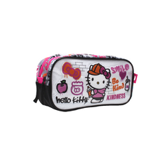 Portalapiz Cartuchera Doble Escolar 88128 Hello Kitty Graffiti - comprar online