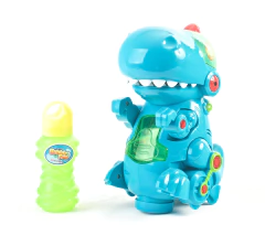 Bubble Fun 99493 Burbujero 20cm Dino T-Rex Luz y Sonido Azul 99483 - tienda online