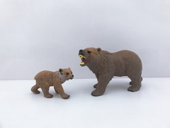 Animal World 99716 Playset 19cm - Pack x2 - Oso Flia - comprar online