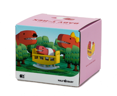Halftoys Baby Playset 09cm Baby Tiranosaurio rex + Cuna Muñeco encastre iman en internet