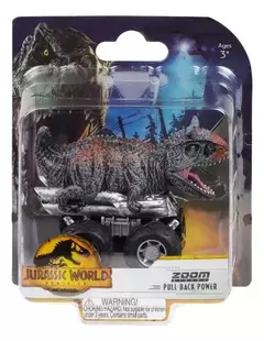 Imagen de Dino Jurassic World 0542 Zoom Riders Chaos Theory Friccion Vehiculo