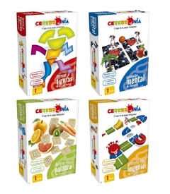 Cerebronia Juegos Infantiles Bontus Didactico de cartas Naipes Varios Modelos