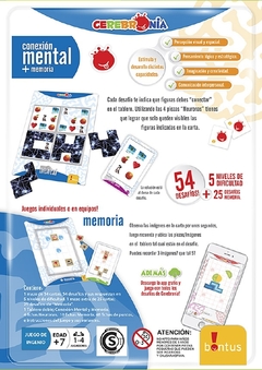 Cerebronia Juegos Infantiles Bontus Didactico de cartas Naipes Varios Modelos - tienda online