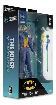 Imagen de Muñeco Accion - MC Farlane 18cm The Joker Digital 7In Wv3 (Silver Age) 17259