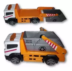 Autos Teamsterz 14008 - Camion Ciudad 12cm - Recicle, Nafta, Basura Naranja, Cleaning star en internet