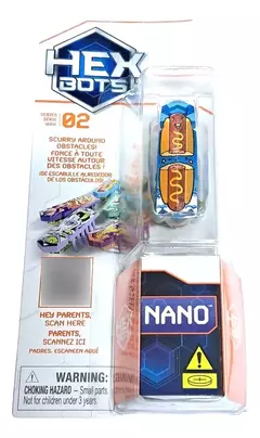 HEX BOTS 68144 Nano Flash Insecto Mini Robot Vibracion - All4Toys