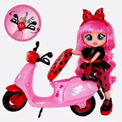 Cry Babies 99694 Playset 37cm BFF S3 Lady & Scooter en internet