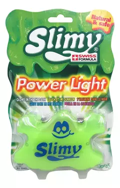 Slimy Slime 68001 Colgante Power Light Fantasma 150gr Brilla en la oscuridad en internet