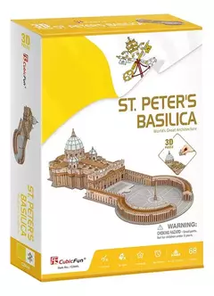 Cubic Fun Rompe 3D 67374 Basilica San Pedro Vaticano 68 Piezas - comprar online