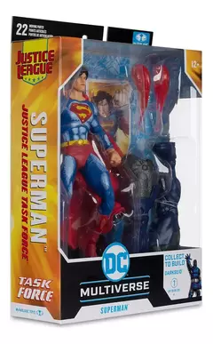 Imagen de Muñeco Accion - MC Farlane 18cm Articulado Task Force - Superman 15681